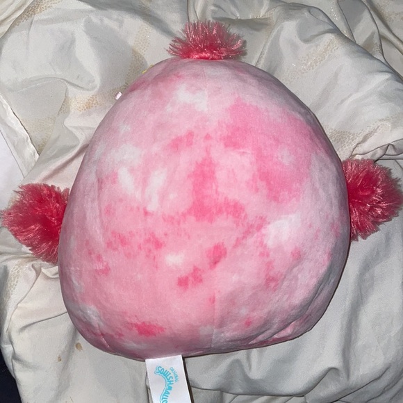 Squishmallows 8" Cookie the Pink Flamingo with yellow flower KellyToy Plush Toy - Picture 2 of 10